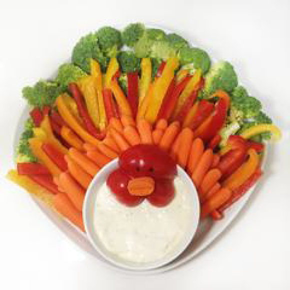 ZoLi Cookbook | Turkey Veggie Platter
