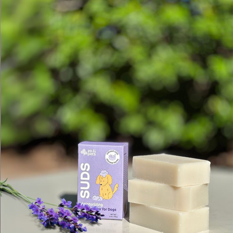 SUDS | Moisturizing Shampoo Bar for Dogs Lavender + Geranium