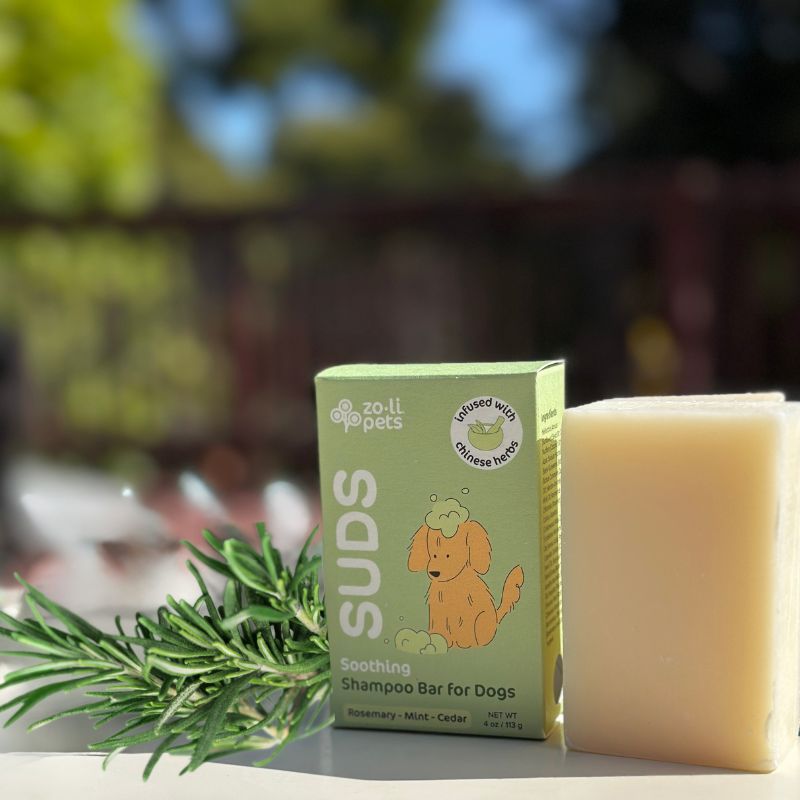 SUDS | Soothing Shampoo Bar for Dogs Rosemary + Mint + Cedar