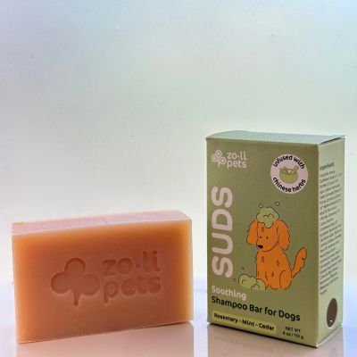 SUDS | Soothing Shampoo Bar for Dogs Rosemary + Mint + Cedar