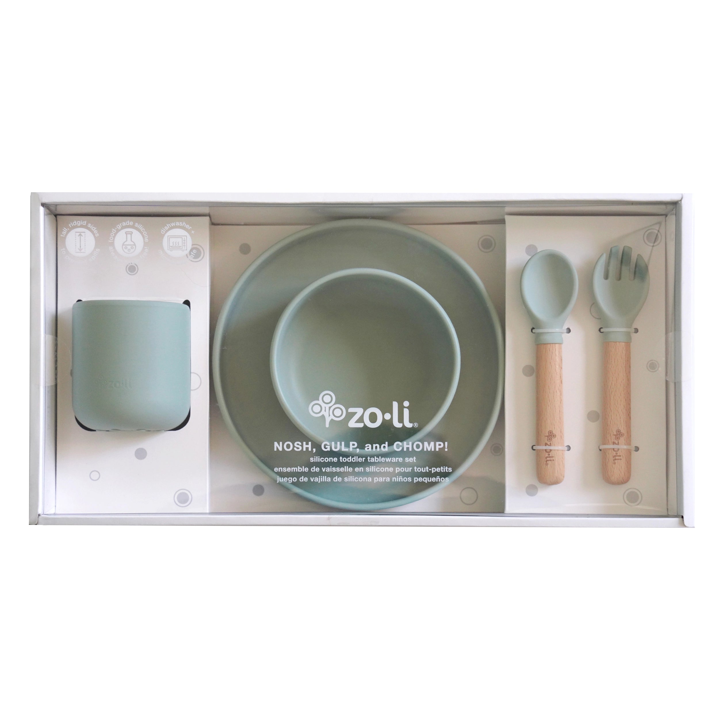 Ideal Feeding Kit Baby Silicone Feeding Tableware | CoalaHola