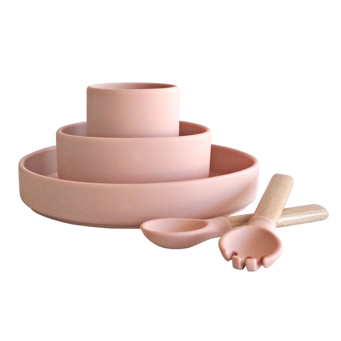 NobleTots™ Silicone Feeding Set