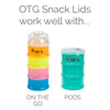 snack lids for kids with allergies or creating individual snack containers