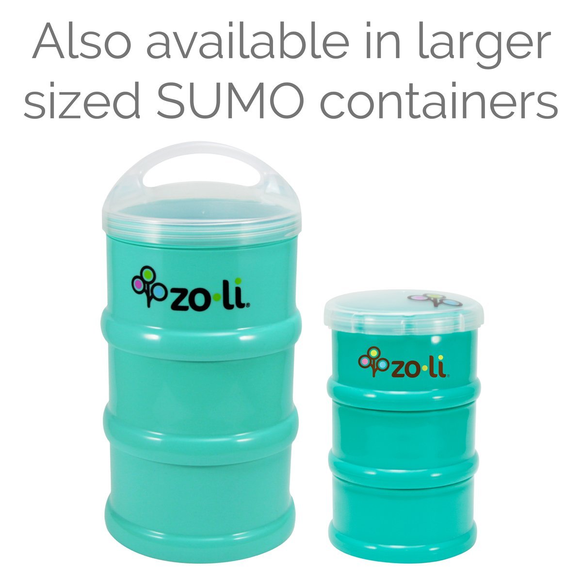 Zoli Pods Leakproof Snack Containers Mint