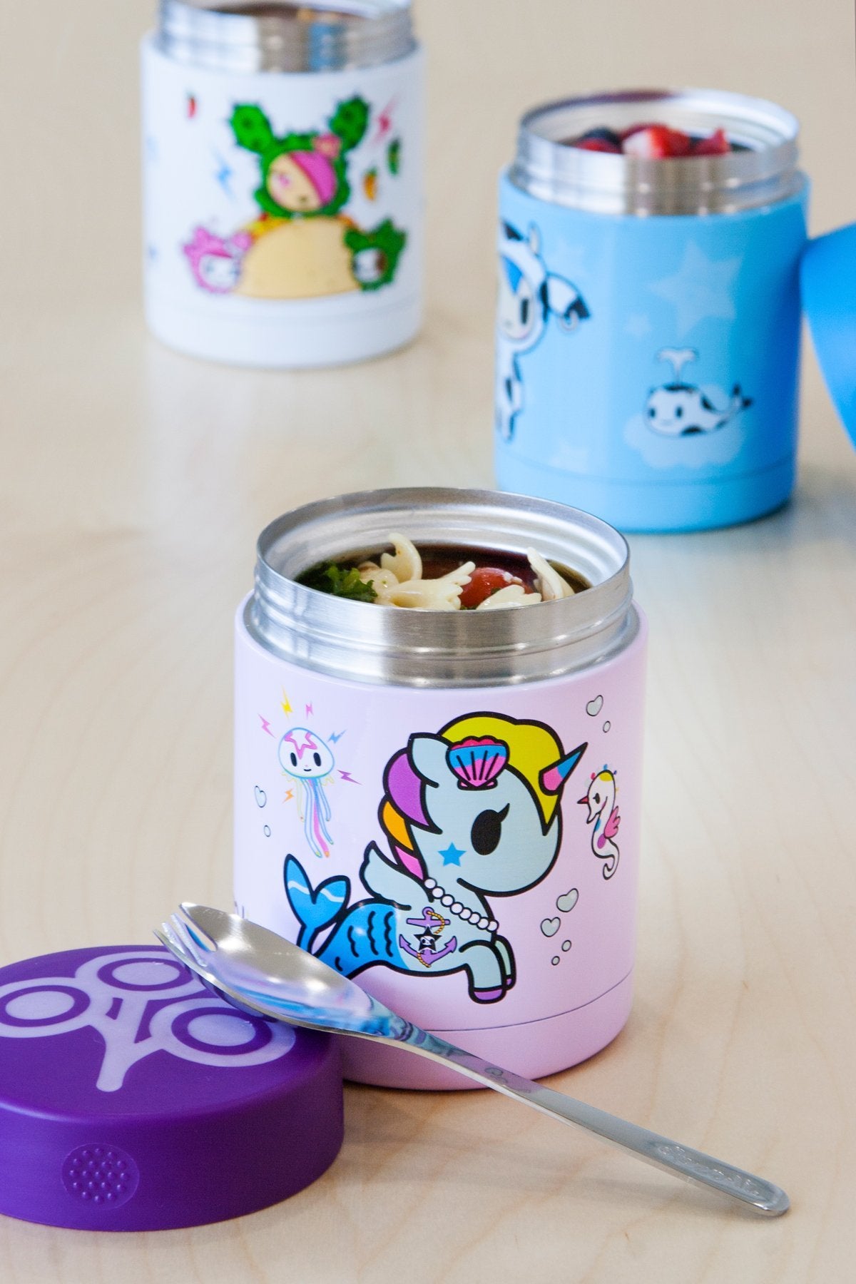 Tokidoki Lunch Containers Vacuum Insulated Thermos