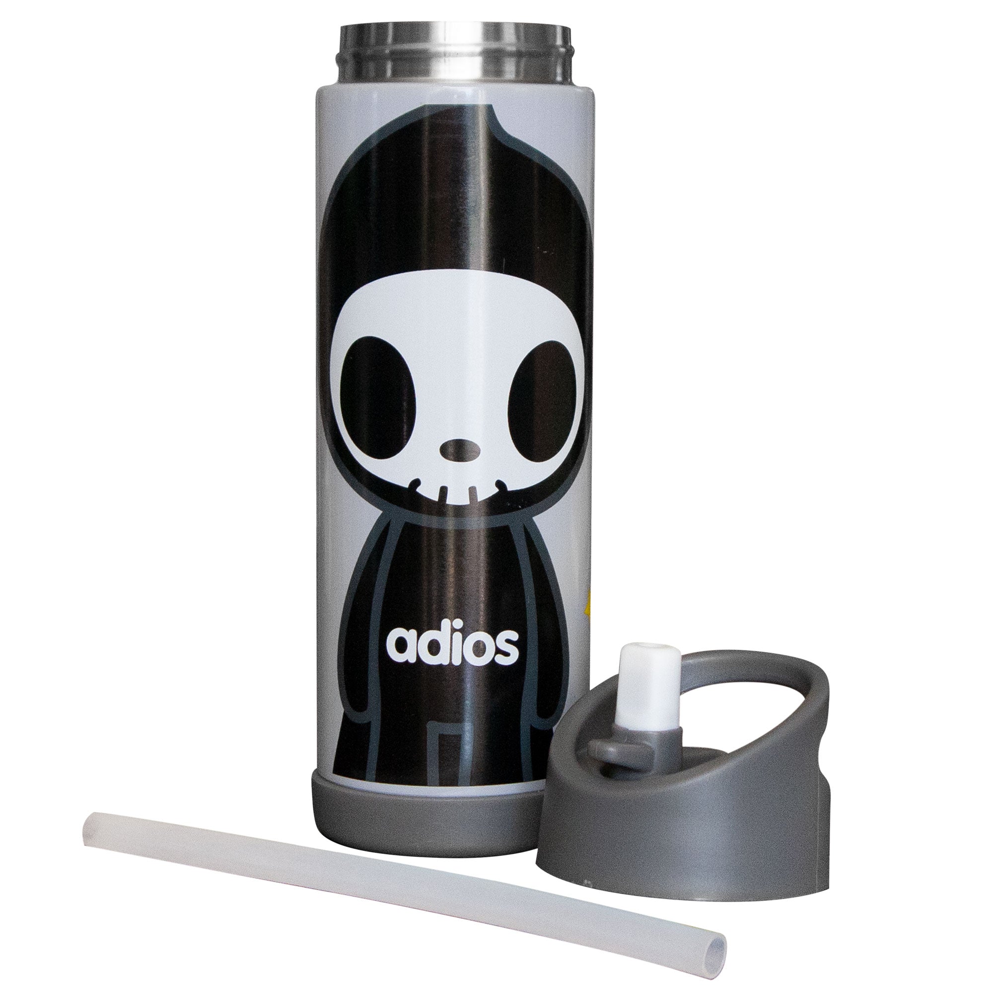 Disassembled tokidoki water bottle