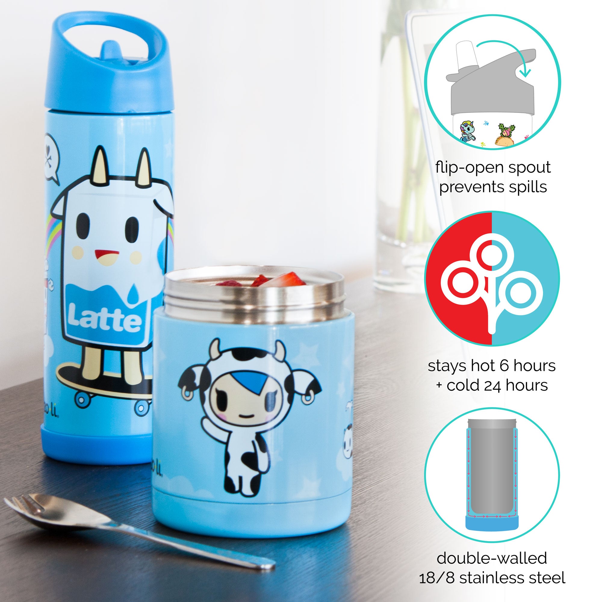 Hello Kitty Stainless Steel Double Wall Insulated Water Bottle